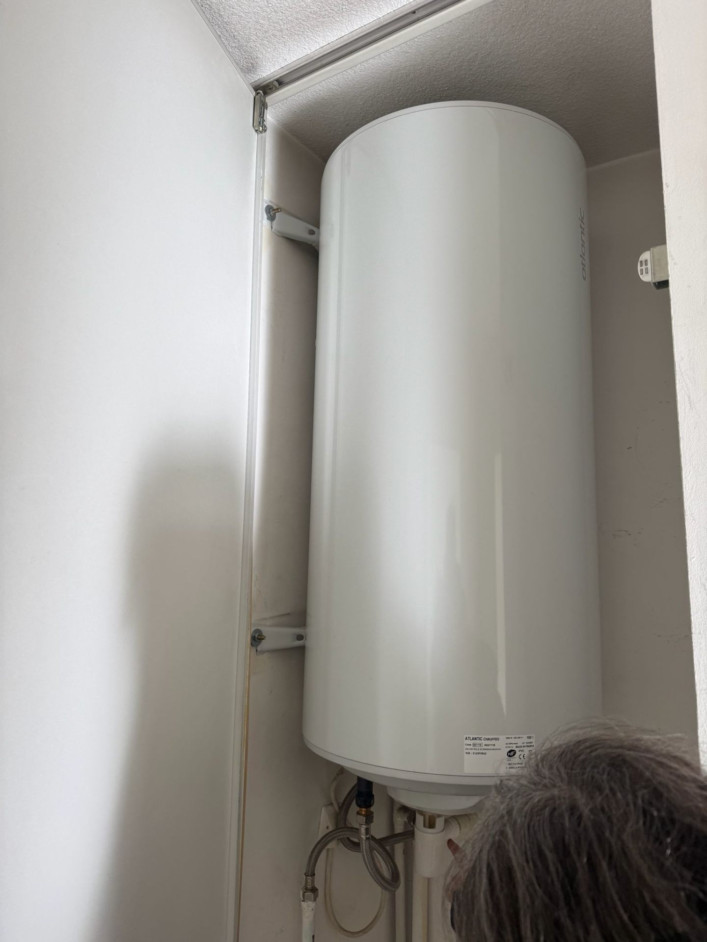 Installation ballon Atlantic Chaufféo 150L